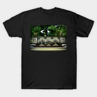 Step Fountain Morris Arboretum T-Shirt